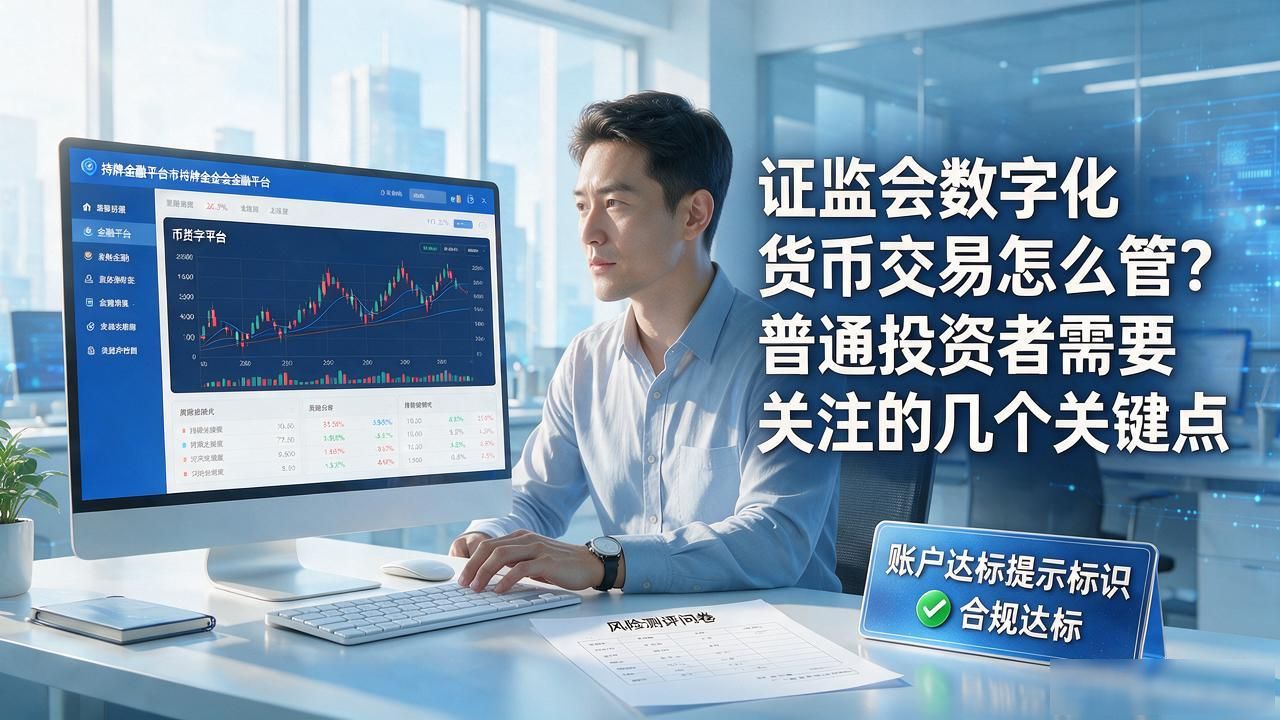 数字化货币交易监管落地_证监会数字化货币交易_持牌透明可追溯交易规则