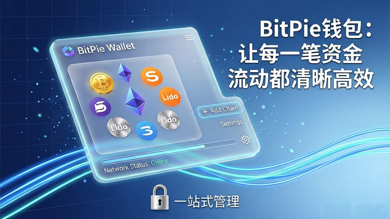 BitPie钱包_用 BitPie 钱包实现资金流动的高效管理_加密货币资产管理