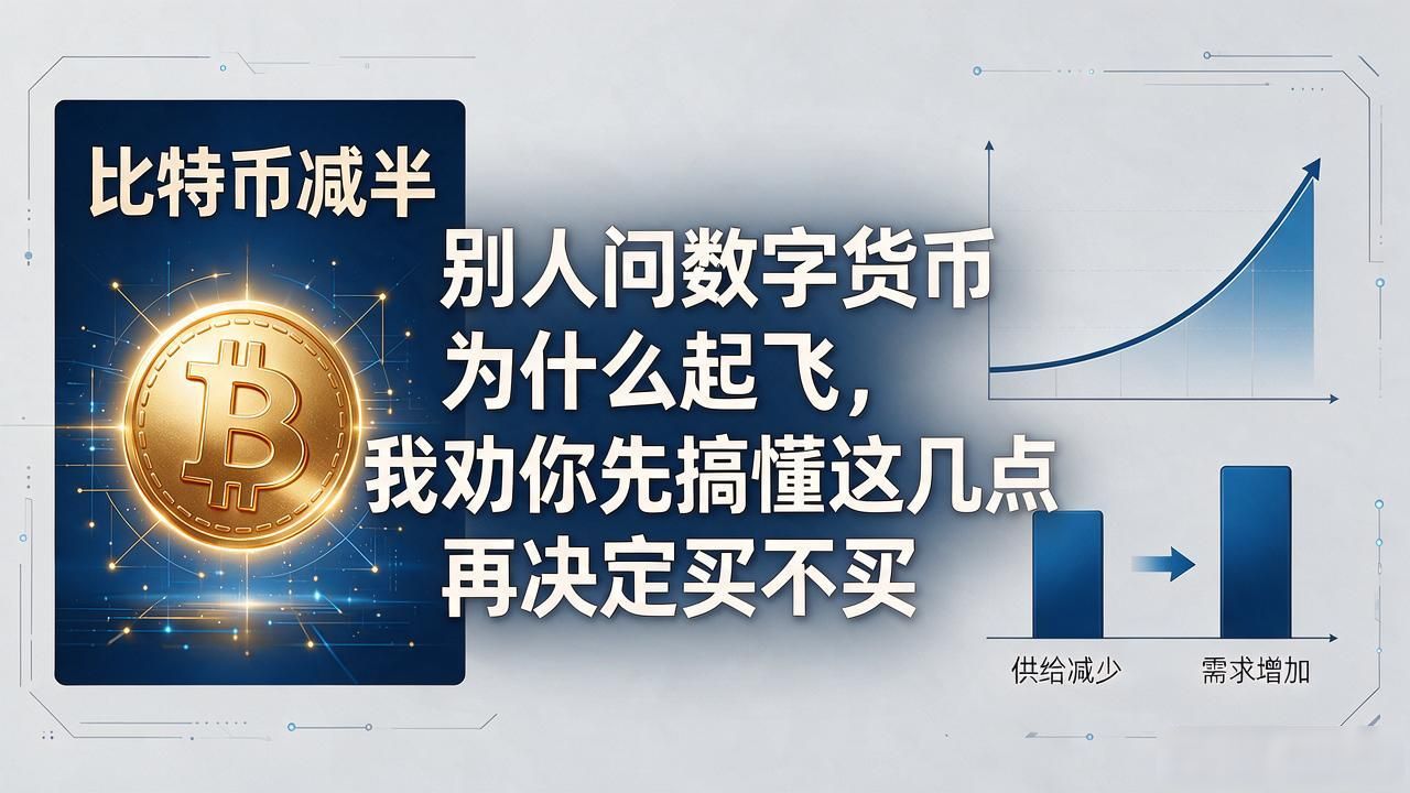 别人问数字货币为什么起飞，我劝你先搞懂这几点再决定买不买