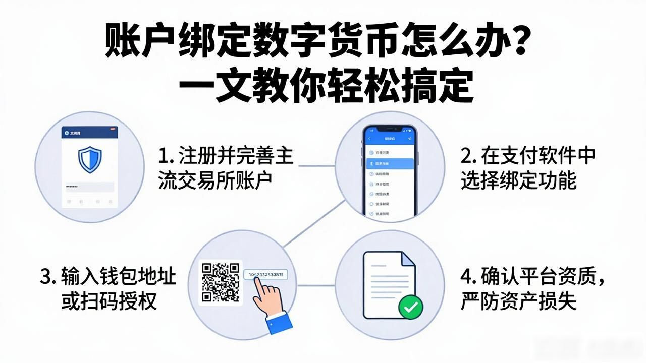账户绑定数字货币怎么办？一文教你轻松搞定