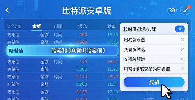 比特派安卓版交易记录查看方法 下载后三步找到
