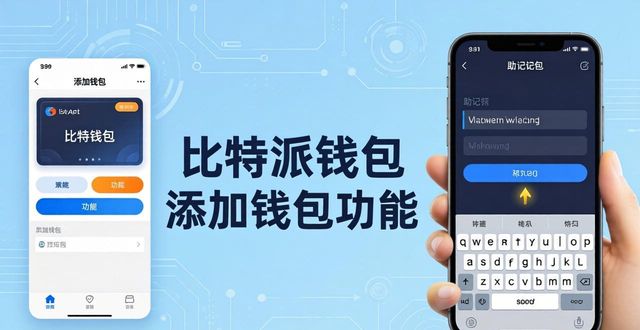 比特派钱包添加钱包功能怎么用？步骤超简单