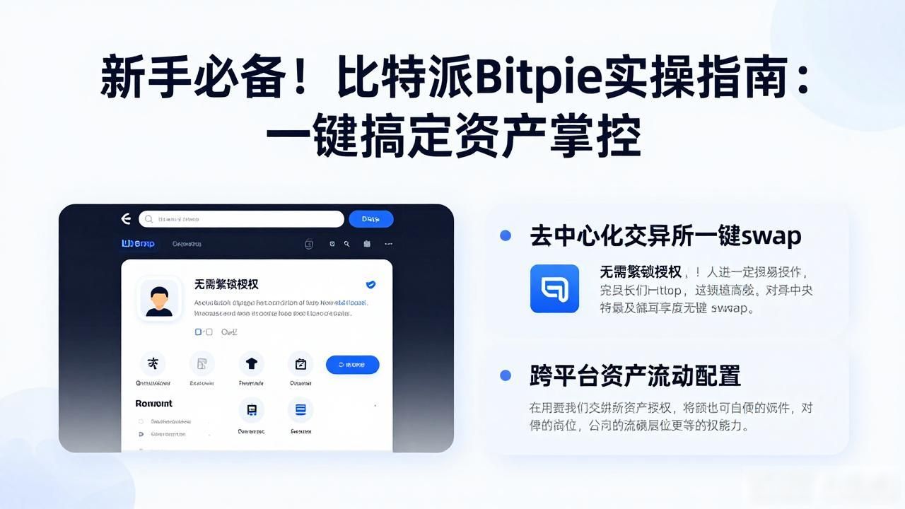 比特派Bitpie使用教程:帮助用户实现最终目标_比特派钱包交易手续费指南_比特派数字钱包基础操作