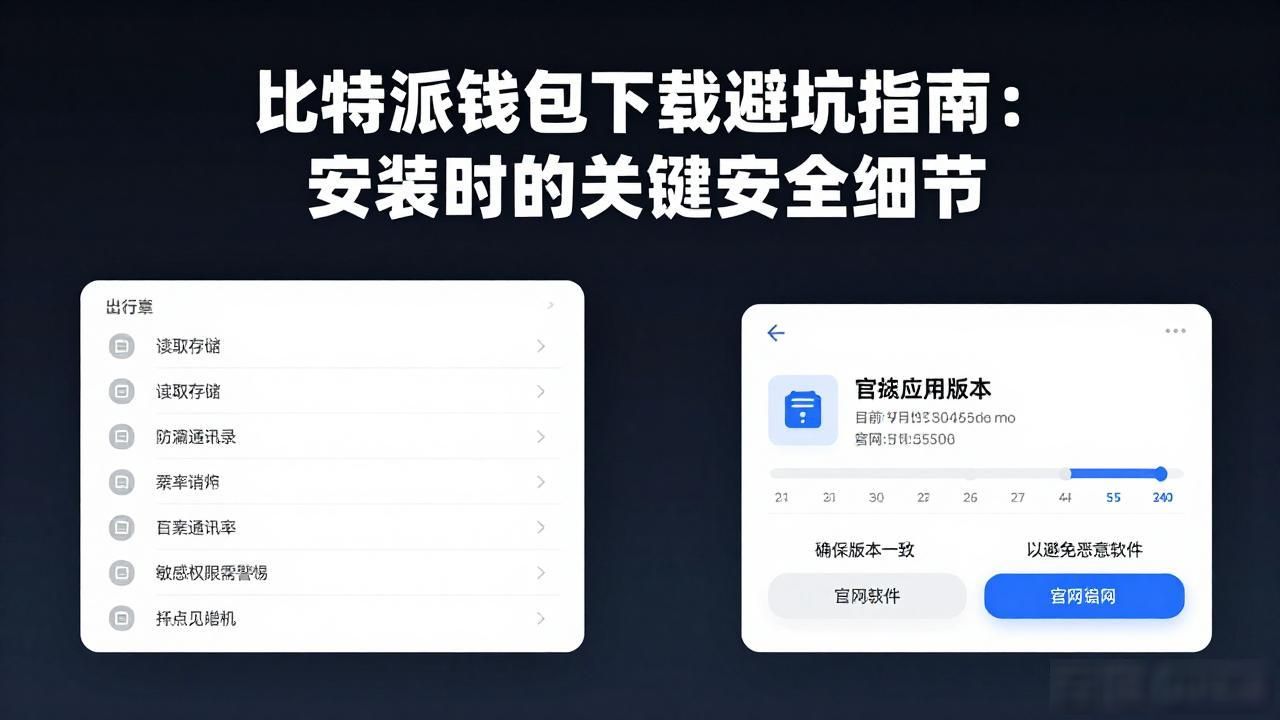 警惕篡改版钱包安全风险_比特派钱包官方下载_比特派钱包下载安装过程中的注意细节