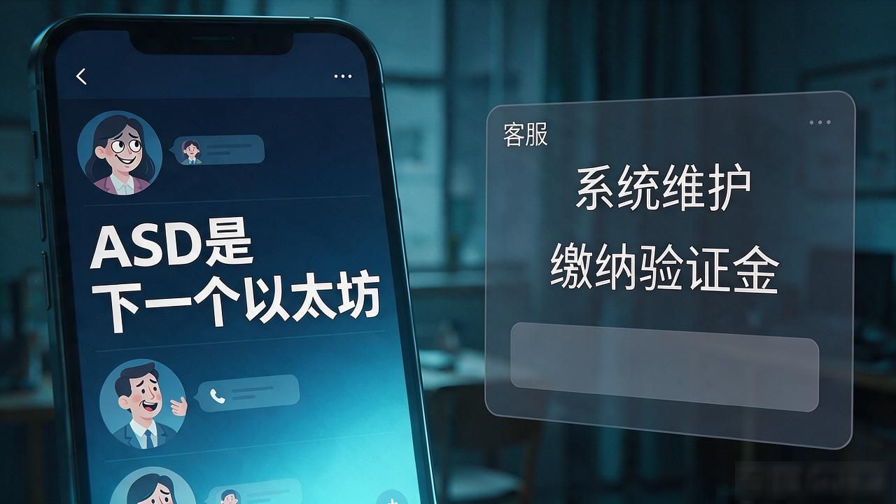 数字货币ASD是什么？我劝你先别掏钱，看完再说