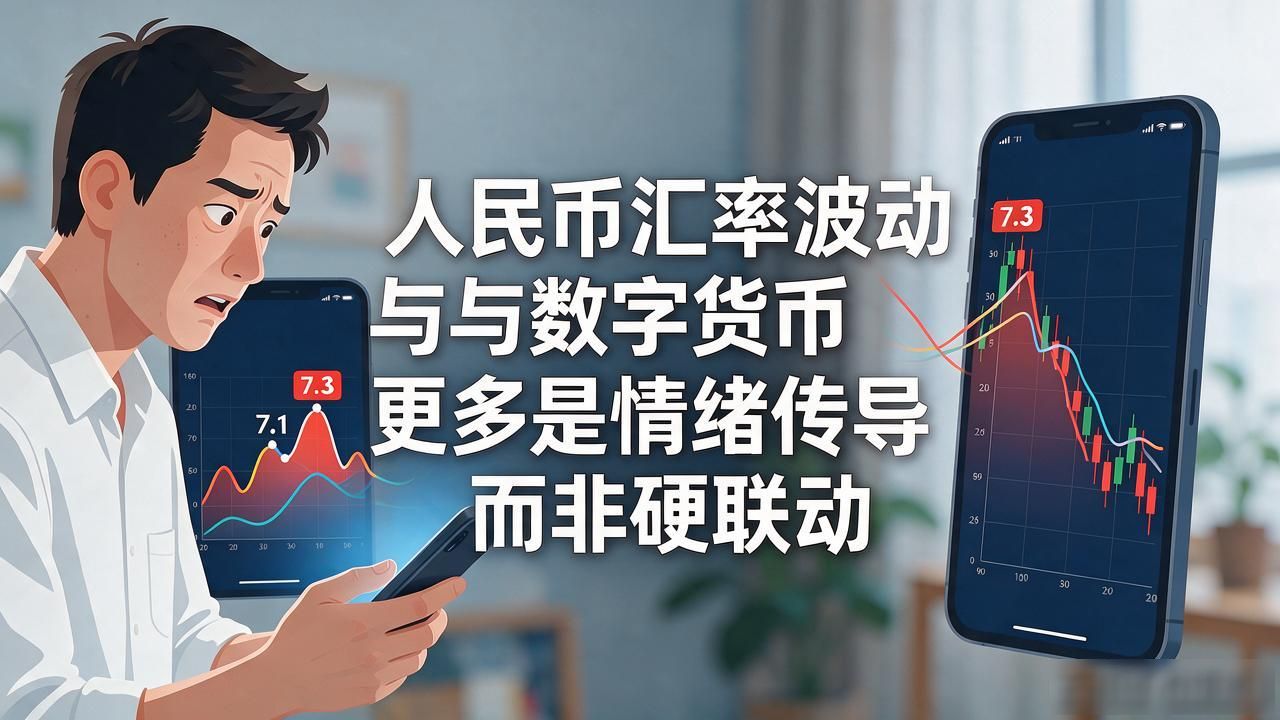 人民币汇率一波动，手里的数字货币就跟着变吗？普通人怎么理解