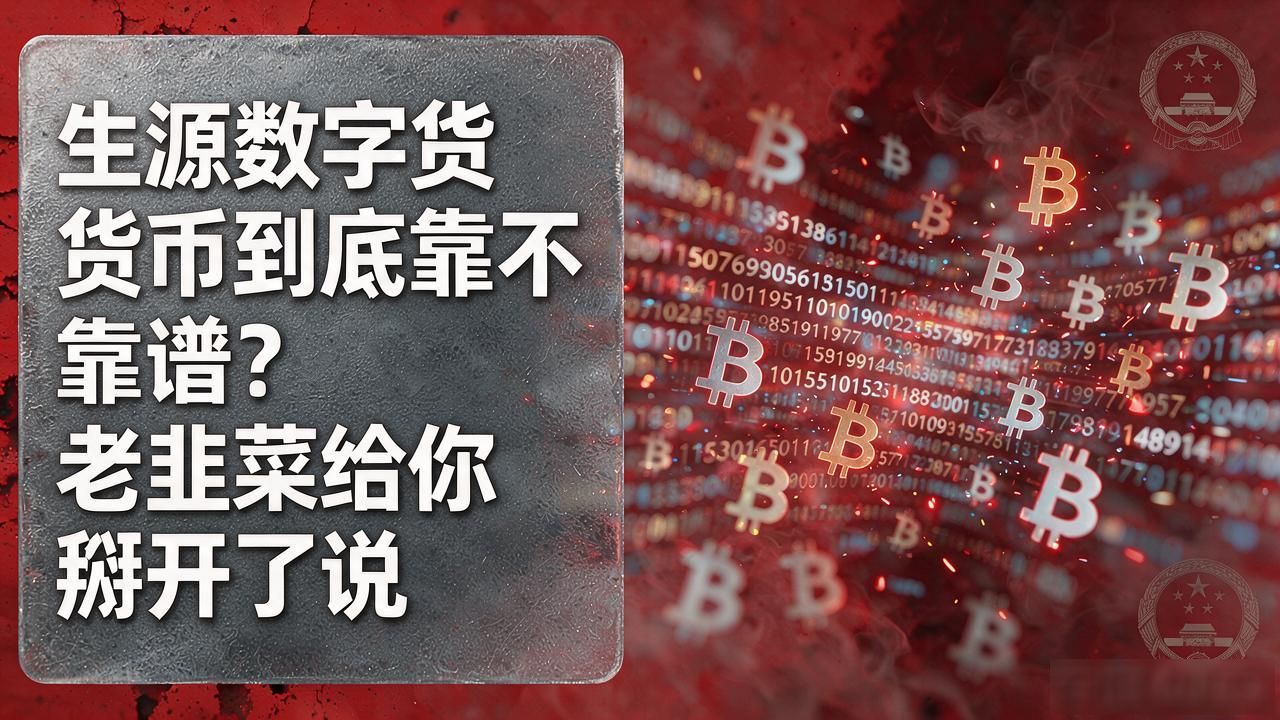 生源数字货币到底靠不靠谱？老韭菜给你掰开了说