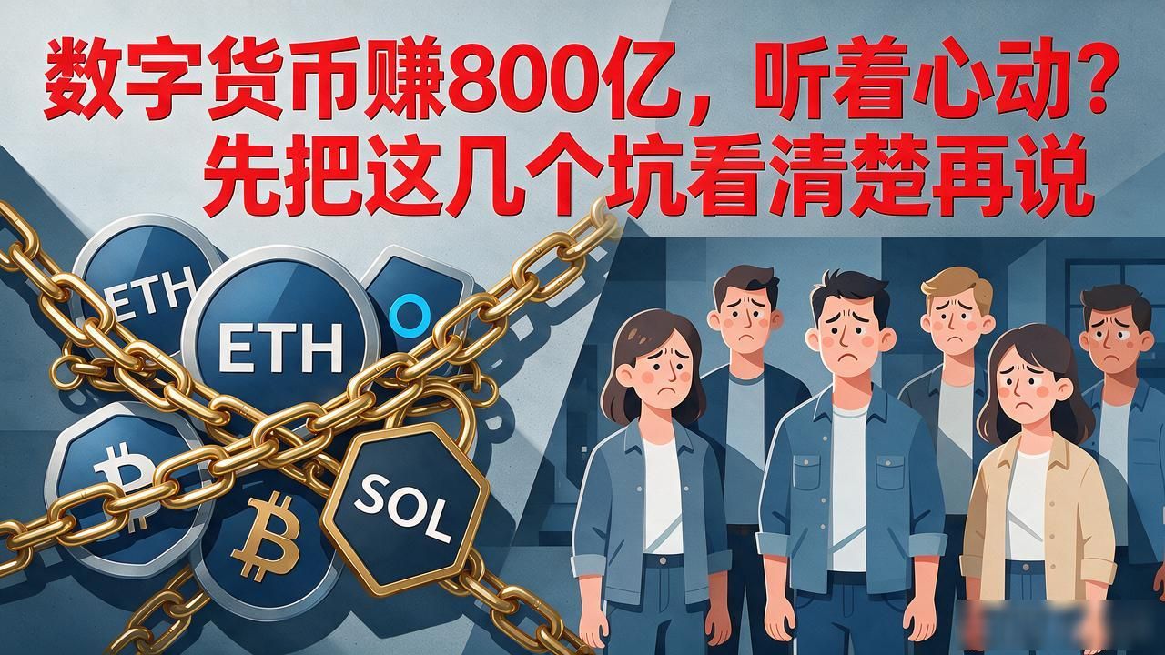 数字货币赚800亿，听着心动？先把这几个坑看清楚再说