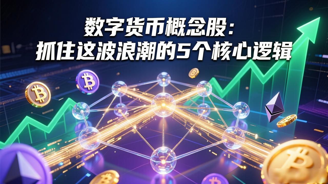 数字货币概念股：抓住这波浪潮的5个核心逻辑