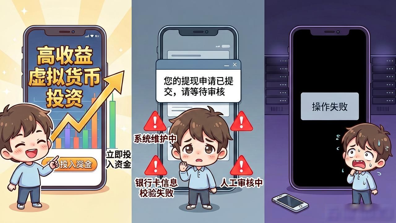 虚拟货币被骗经历：数字货币投资失败的完整经过