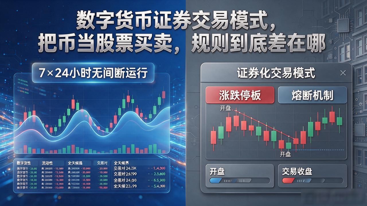 数字货币证券交易模式_T+1结算周期中央对手方清算_数字货币交易证券化模式