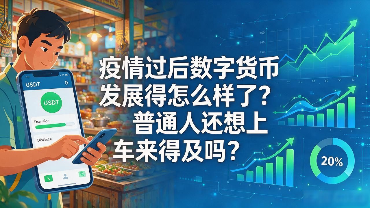 疫情过后数字货币发展得怎么样了？普通人还想上车来得及吗