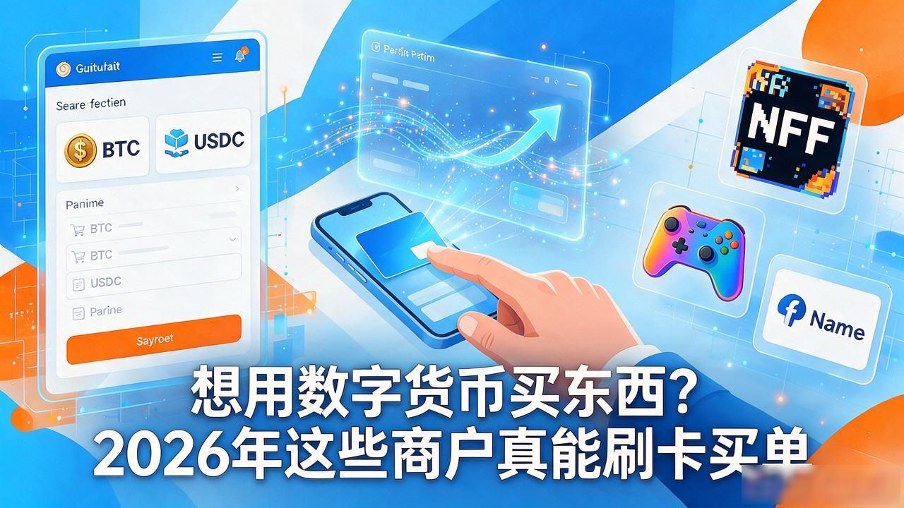 想用数字货币买东西？2026年这些商户真能刷卡买单