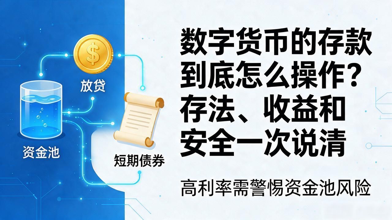 数字货币的存款到底怎么操作？存法、收益和安全一次说清