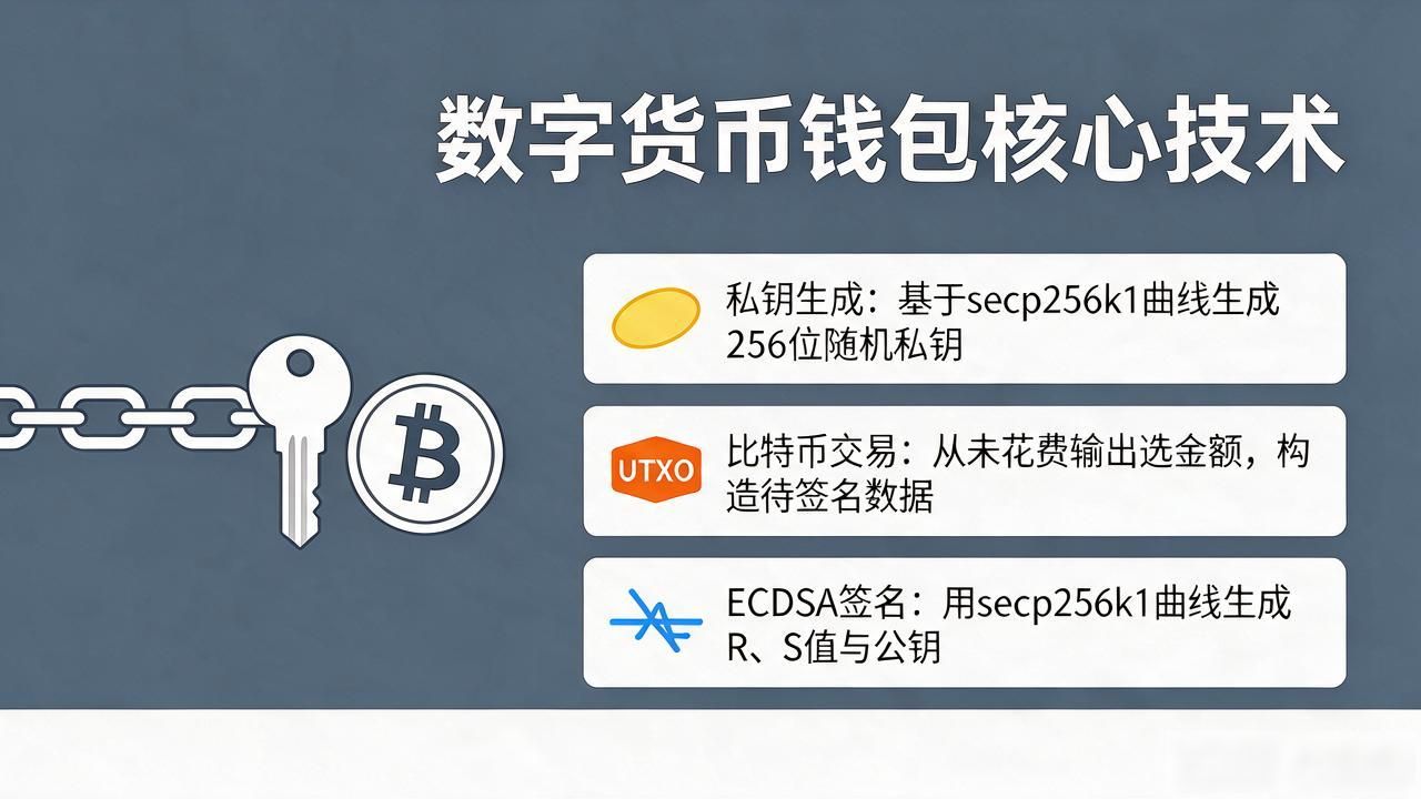 数字货币钱包如何实现？私钥生成、交易签名、资产管理全讲透