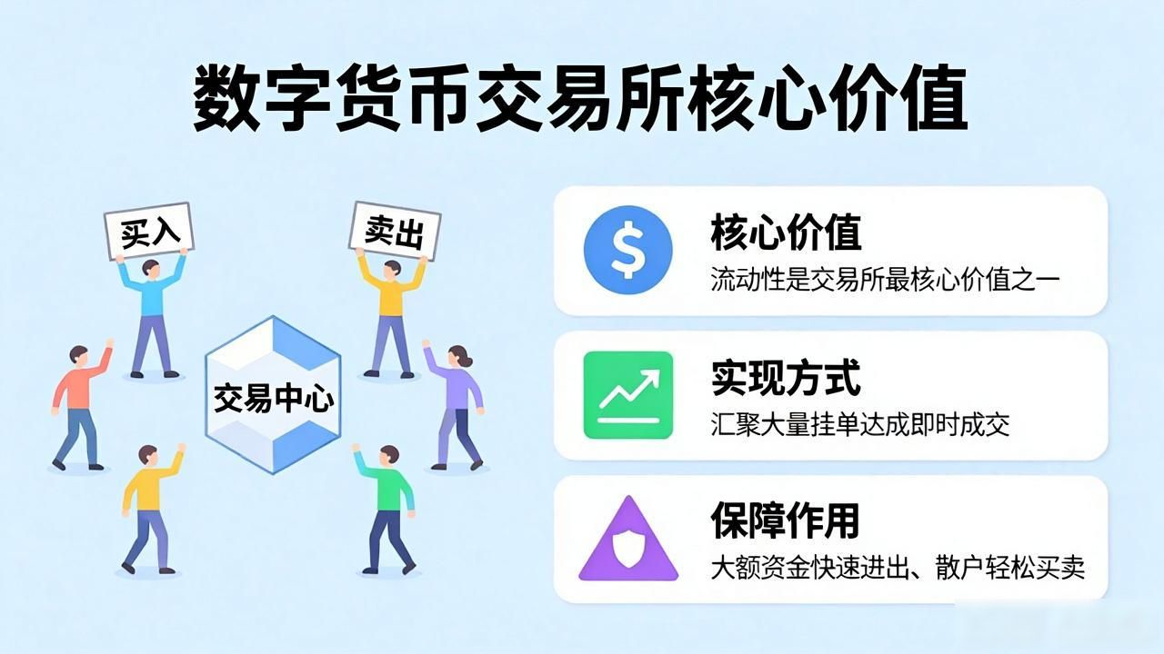 数字货币交易所核心作用解析_比特币以太坊加密资产交易平台_数字货币交易所作用