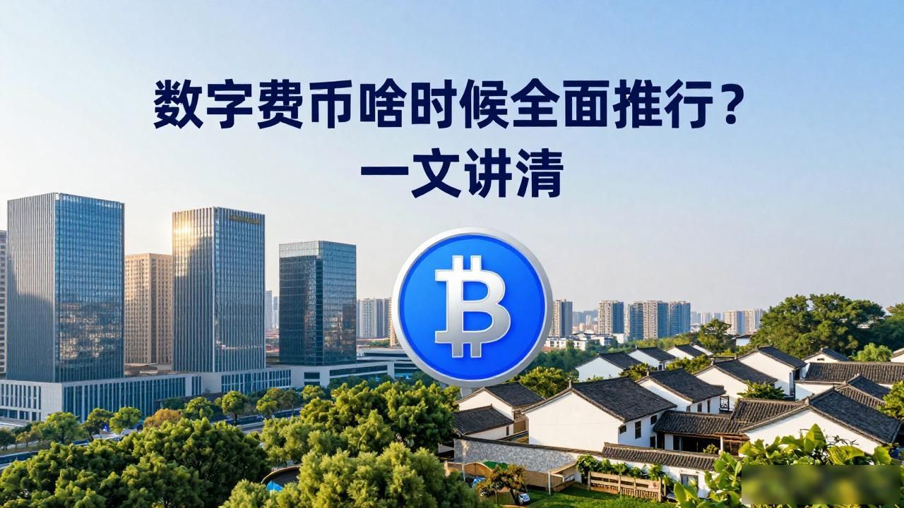 数字货币啥时候全面推行？一文讲清