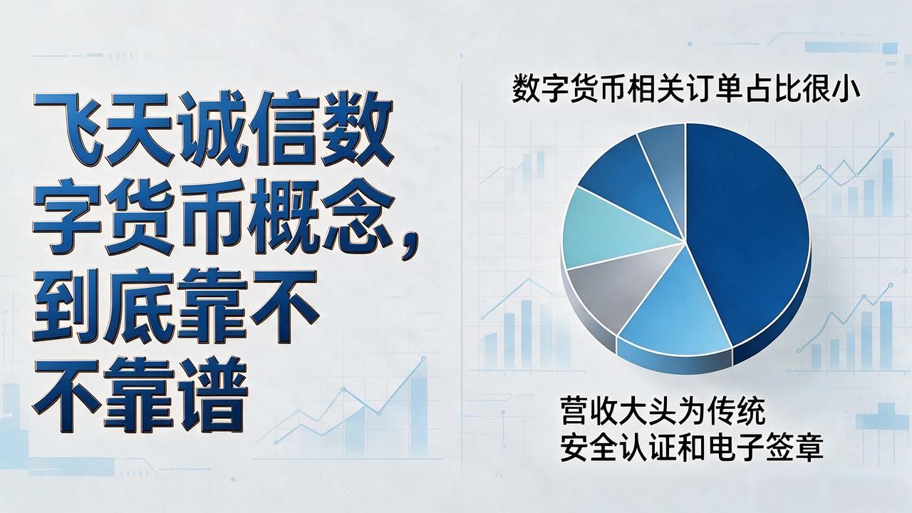 飞天诚信数字货币概念，到底靠不靠谱