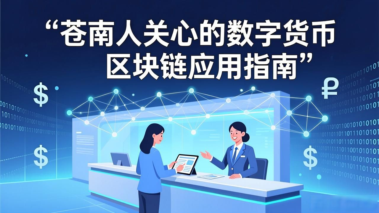 数字人民币试点苍南_县域经济数字化转型_苍南数字货币区块链