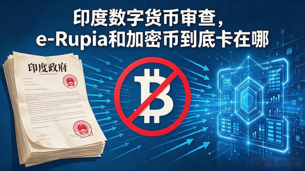 印度数字货币审查，e-Rupia和加密币到底卡在哪
