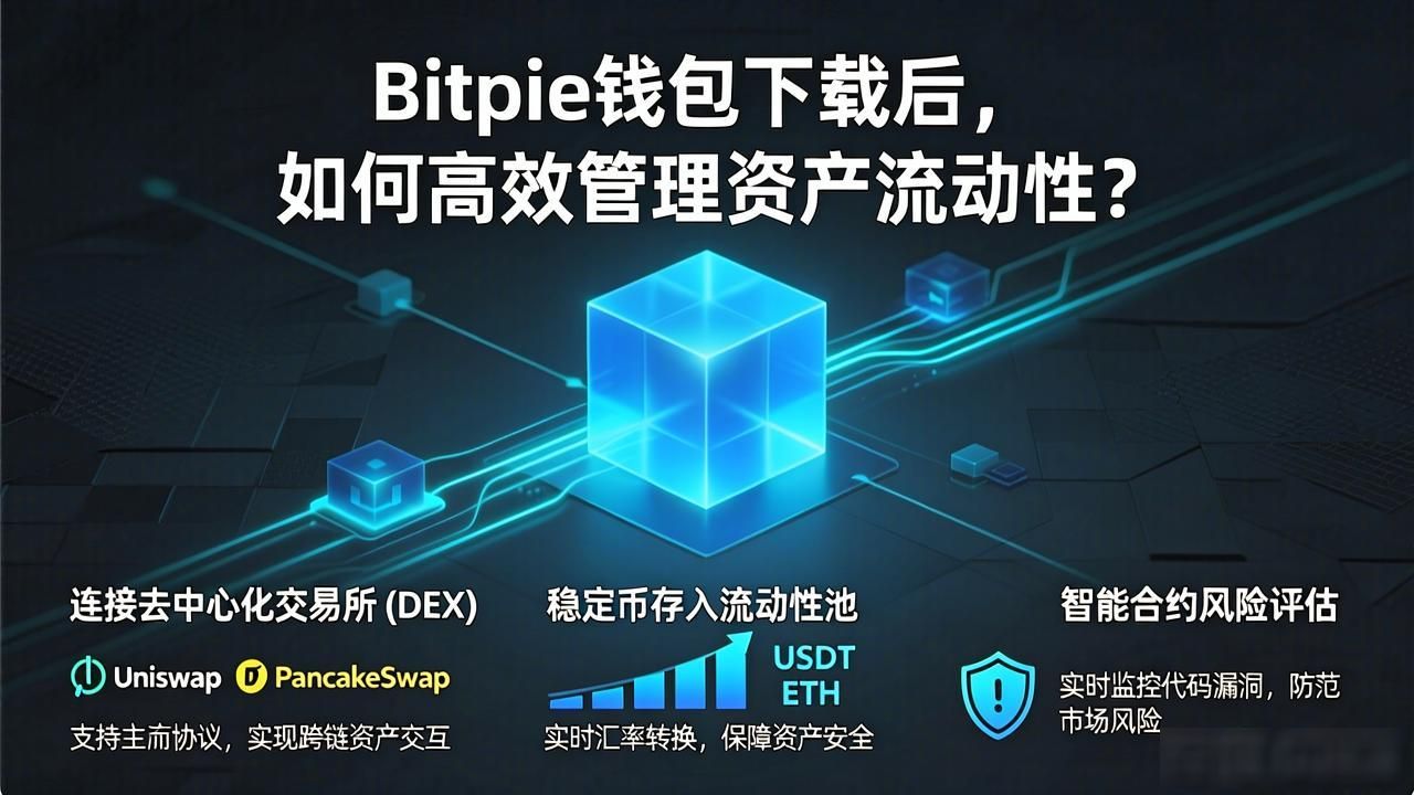 下载Bitpie钱包后的资产流动性管理_Bitpie钱包资产配置策略_Bitpie钱包流动性管理