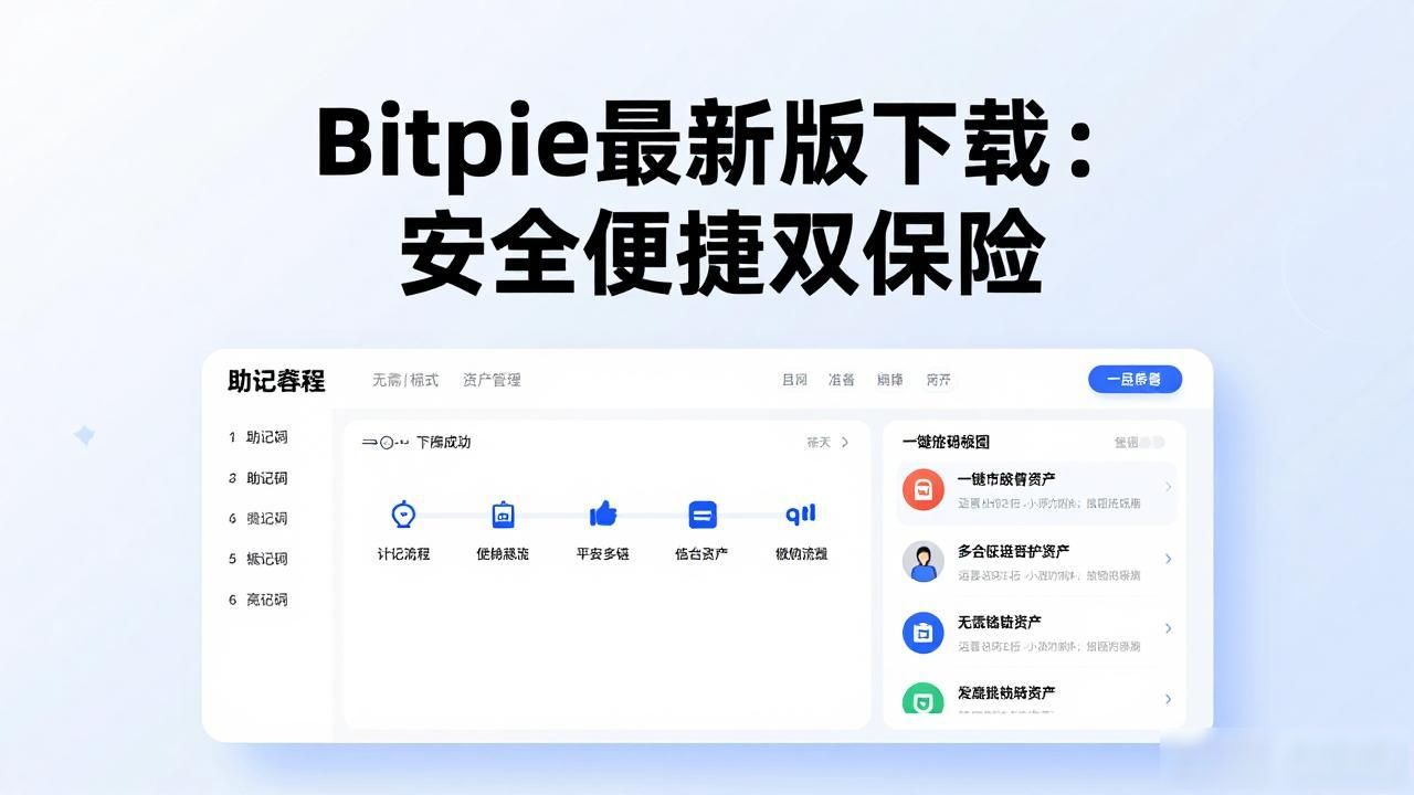 Bitpie最新版本下载:安全性与便利性_数字钱包版本更新时效性_功能完善度优化