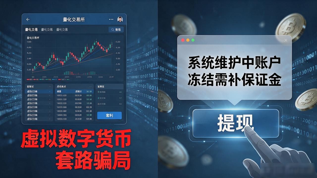虚拟数字货币套路骗局，听到这几句话就拉黑，别心疼本金
