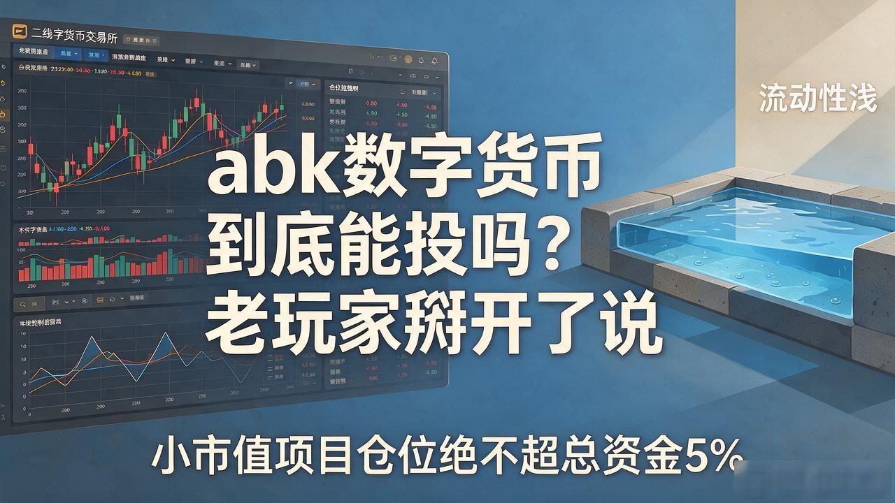 abk数字货币到底能投吗？老玩家掰开了说