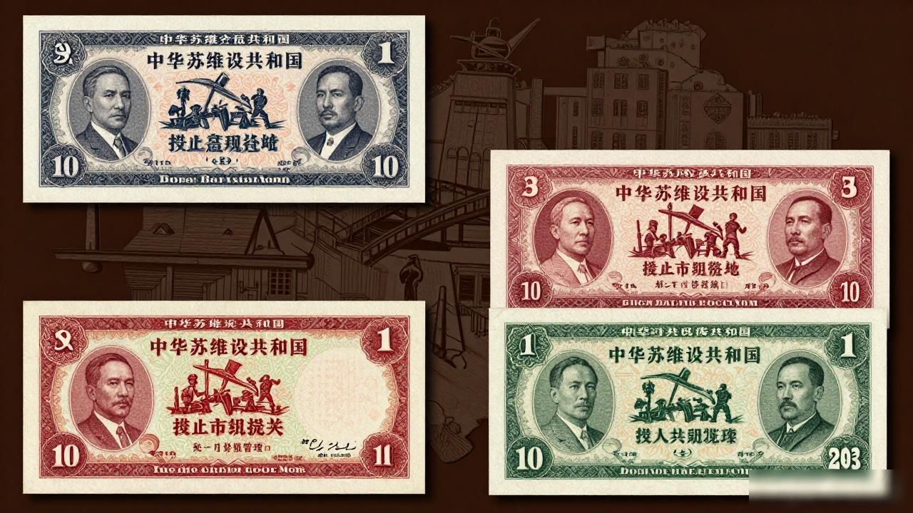 苏区国家银行券 数字化管理雏形 _ 纸质货币信用体系 _苏区数字货币