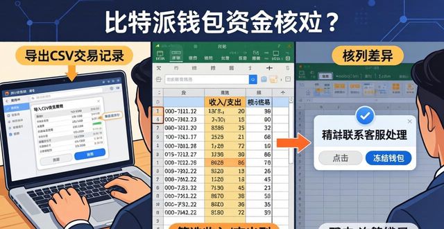 比特派钱包资金核对：三步教你准确对账