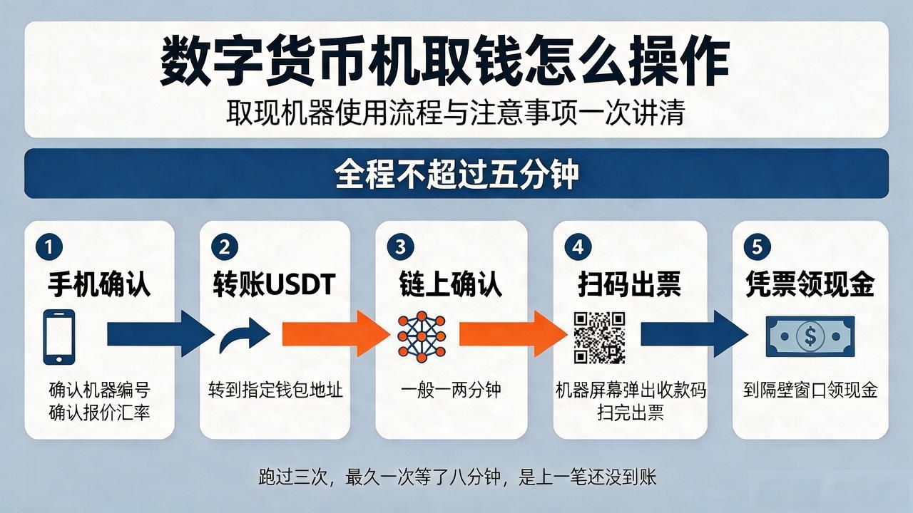 数字货币机取钱怎么操作，取现机器使用流程与注意事项一次讲清