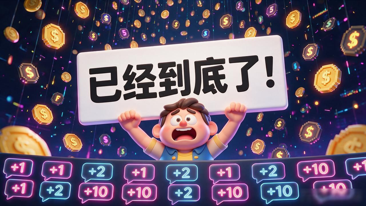 数字货币抄底搞笑图，每次抄底都像在演小品，笑到停不下来