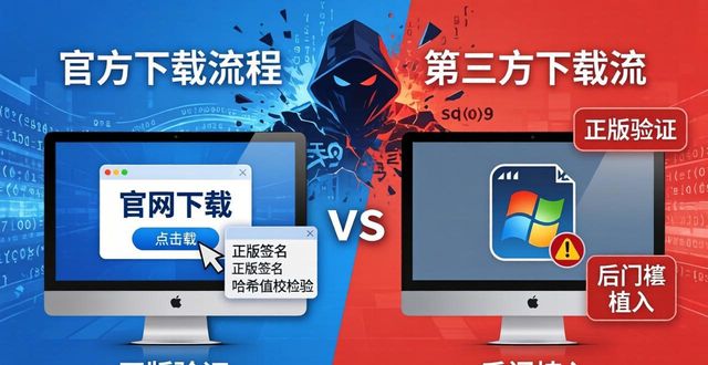为什么下载软件一定要去官网？安全风险对比
