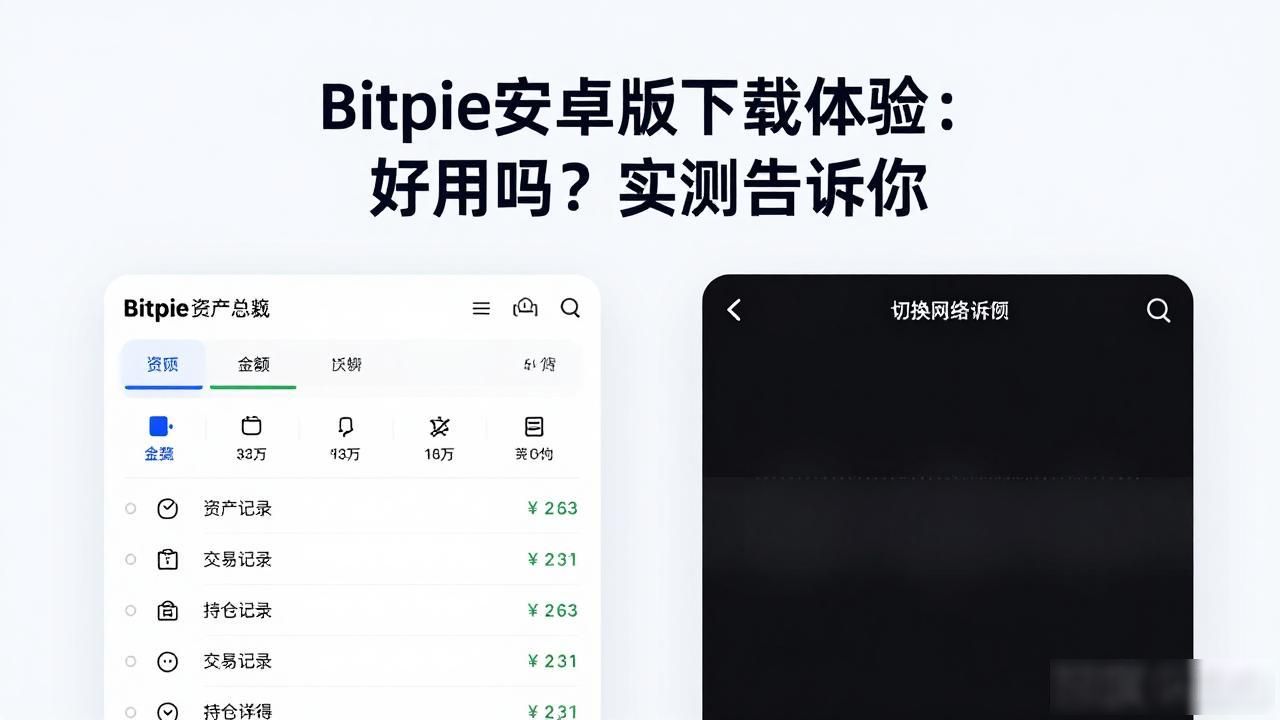 Bitpie安卓版的用户体验与下载评估_Bitpie钱包安卓版下载使用体验_Bitpie钱包安全便捷特性