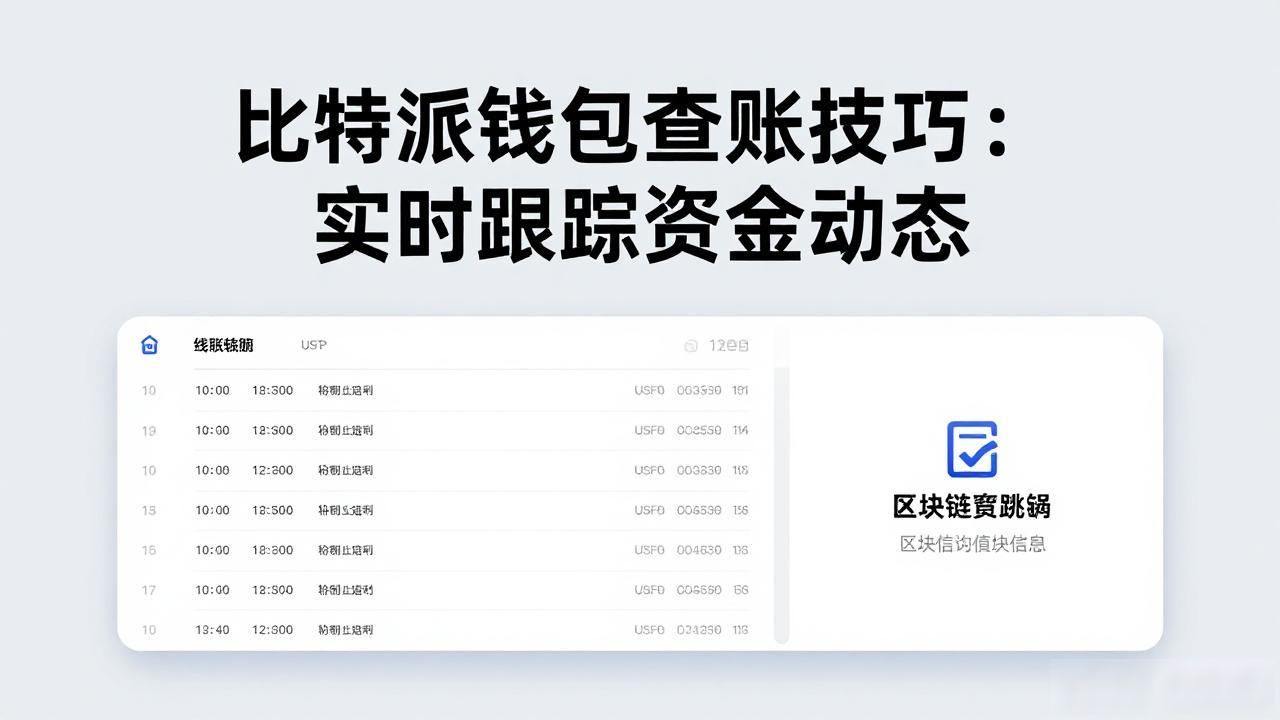 比特派钱包官网资金管理_如何在比特派钱包官方网中跟踪资金动态_比特派钱包交易记录查看