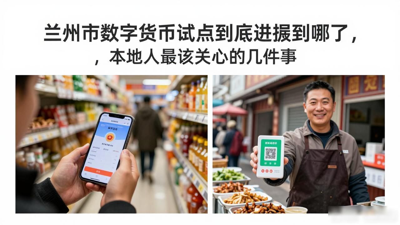 兰州市数字货币试点到底进展到哪了，本地人最该关心的几件事