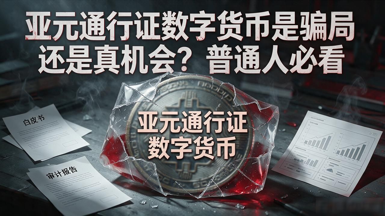 亚元通行证数字货币是骗局还是真机会？普通人必看