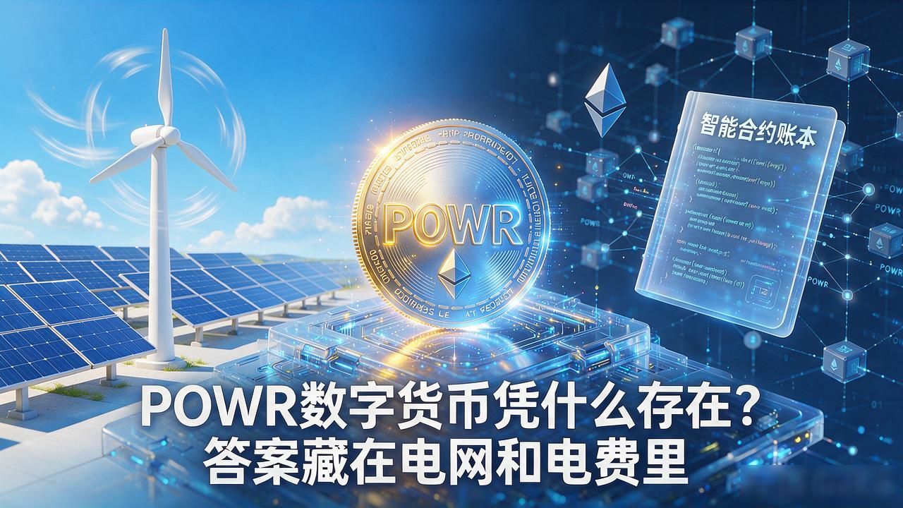 POWR数字货币凭什么存在？答案藏在电网和电费里