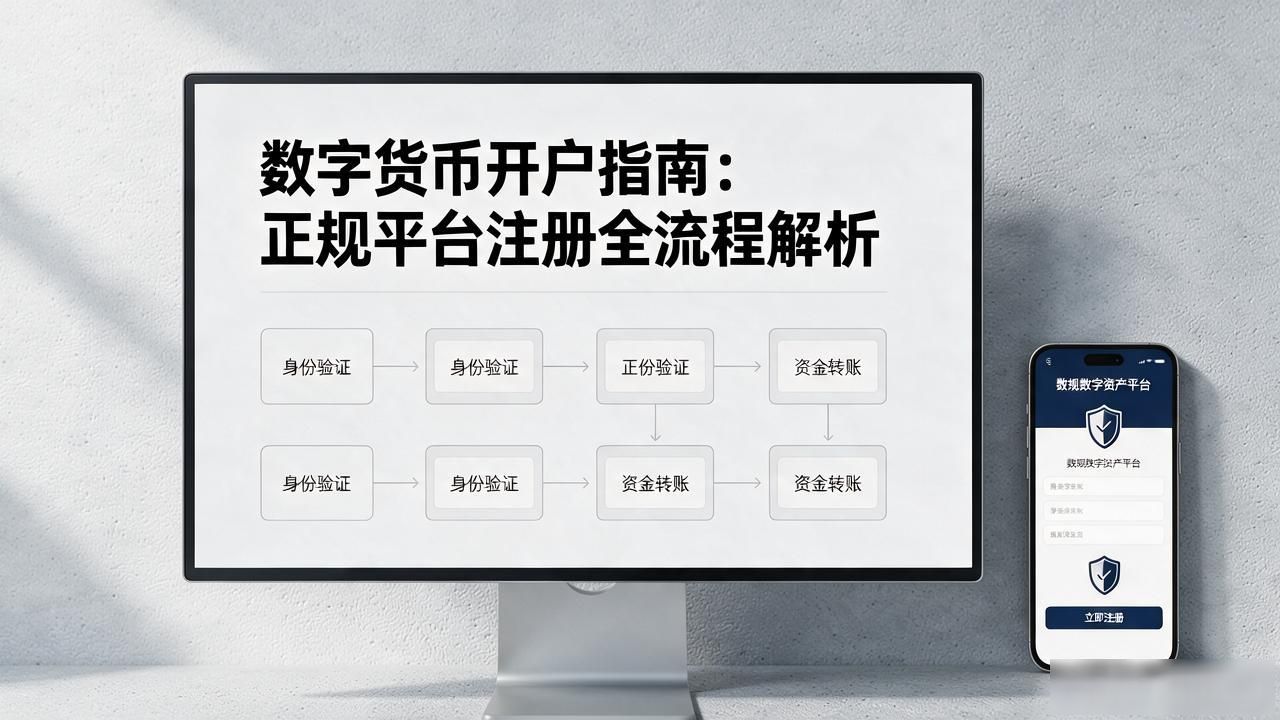 数字货币开户指南：正规平台注册全流程解析