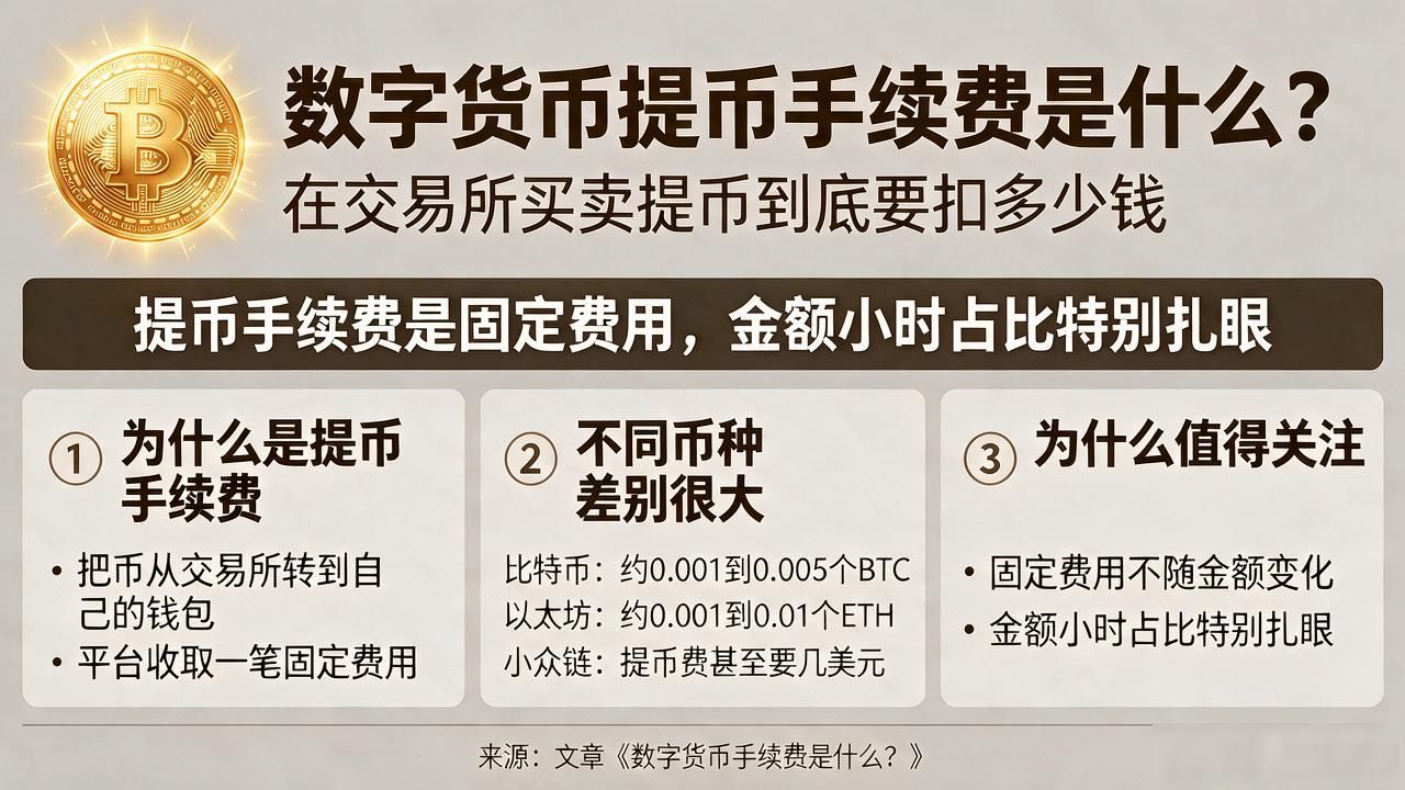 数字货币手续费是什么？在交易所买卖提币到底要扣多少钱