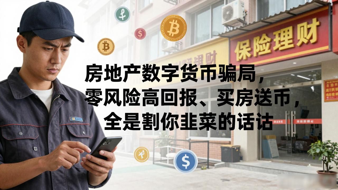 区块链地产骗局识别_买房送数字货币区块链零风险年化20%_给房地产数字货币骗局