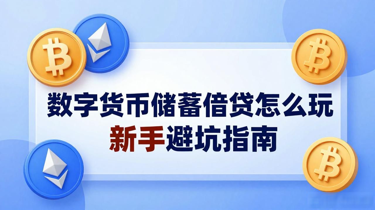 数字货币储蓄借贷怎么玩：新手避坑指南