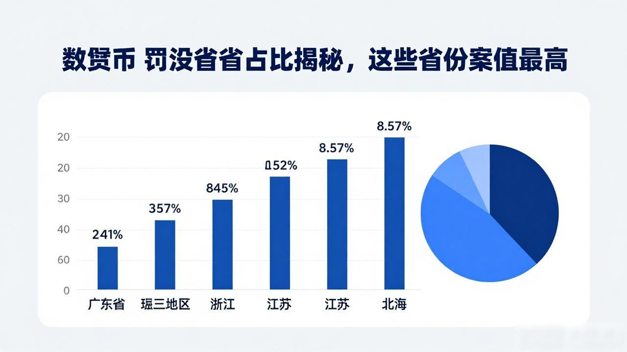 数字货币罚没各省占比_数字货币罚没案件地域分布_虚拟货币犯罪区域差异
