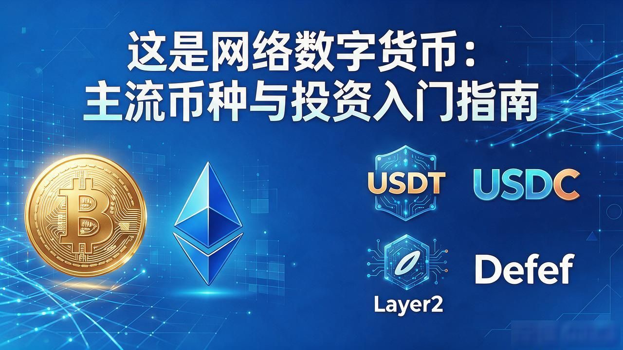这是网络数字货币大全：主流币种与投资入门指南