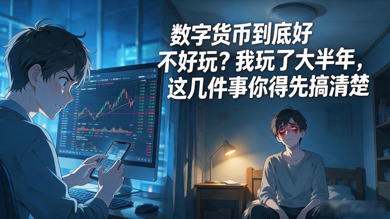 数字货币到底好不好玩？我玩了大半年，这几件事你得先搞清楚