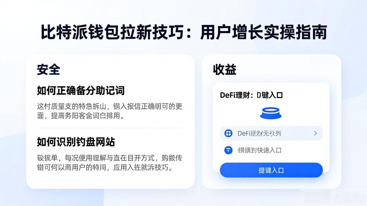 钱包App用户增长_如何在比特派Bitpie钱包app中实现用户增长_老用户邀请新用户机制