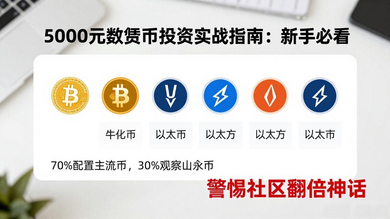 5000元数字货币投资实战指南：新手必看