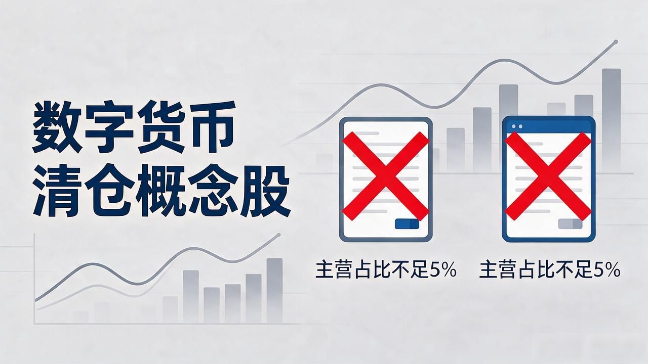 数字货币清仓概念股怎么挑，普通投资者看这篇就够