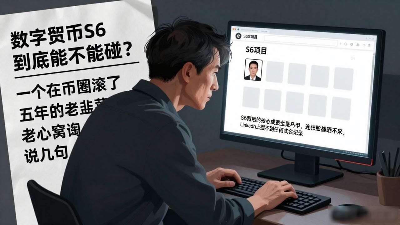 数字货币s6到底能不能碰？一个在币圈滚了五年的老韭菜掏心窝说几句